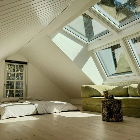 Vakantiehuis Architect's Timber House In Woods By Tisvilde